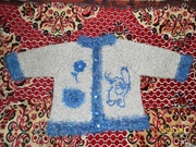 кофточка красивая на девочку 2-3 годика