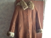 дубленка короткая б/у 