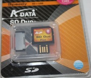 A-Data Speedy 2GB SD Duo (SD + USB) Memory Card