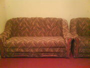 Продам мягкий уголок в хорошем состоянии диван + 2 кресла. 