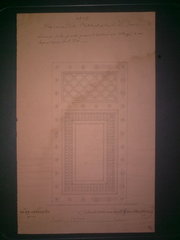 Продам оригинальный эскиз О. Монферана с пояснением и подписью.