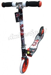 Самокат с большими колесами TORINO-200 с подножкой от тм EXPLORE