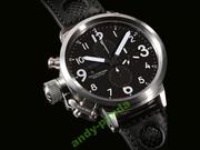 U-BOAT Flightdeck Black механические часы