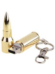 Флешка-брелок Золотая пуля 8 gb