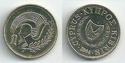 1 цент,  Кипр,  2004 год.