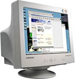 Мониторы Samsung Syncmaster 757 DFX 17 с ЭЛТ на запчасти. 