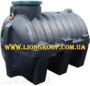Септик пластиковый, емкость для монтажа в грунт