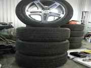 Диски оригинал Mercedes G AMG с резиной 275/55/19 Continental Contact