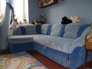  Продам срочно б/у мебель угловой диван+шкаф+комод+сервант+тумба