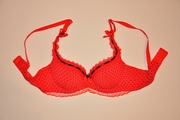 бюстгальтеры красный розовый набор брителек