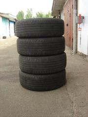 Шины бу 225 55 r18 Brigestone Dueler летние 4шт