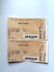 Срочно! 2 билета на концерт Джо Кокера ( Joe Cocker ) 30мая,  Киев, ТОРГ