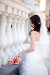 Элегантное,  нежное и очень красивое свадебное платье