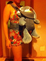 Рюкзак переноска Tomy Freestyle Classic + вожжи MoonWalk в подарок