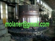 Загрузочная часть шаровой мельницы :тумба; воронка; трубошнек; днище