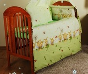 Комплекты постели из 8- ед вкроватку для новорожденного- Пчелки