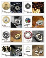 NCS tekstil  швейная металлофурнитура,  кнопки оптом из Турции