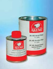 Химия для автосервиса Akemi: шпатлевка,  покрытия,  защита,  очиститель