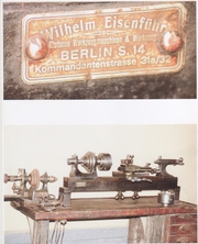 Антикварный токарный станок 1938 года Германия. Оригинал