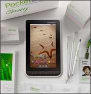 Продам Pocketbook A7 Белый + флеш-карта на 16гб.