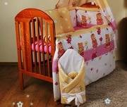 Защита,  бампер,  бортики ,  охранка в детскую кроватку- 
