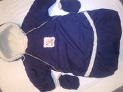 Продам зимний конверт на натуральной 100% овчине