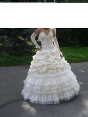 Продается шикарное свадебное платье
