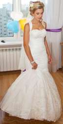 Продам красивое свадебное платье