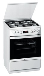 Плита газовая (новая) GORENJE GI-62378 BW (P21B2-11VT)