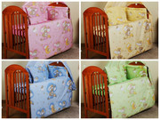 Детское постельное белье в кроватку от 1,  2,  3,  4,  5,  6,  7 ед