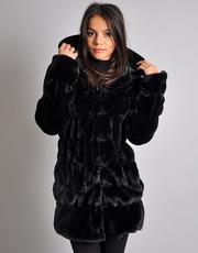 Шуба из искусственного меха