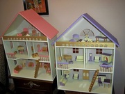 Кукольный домик с мансардой