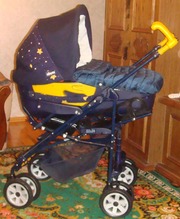 Универсальную коляску Chicco Duo Enjoy Fun, Италия.