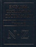 English-Ukrainian Dictionary Volume I,  II,  by M.I.Balla,  1996