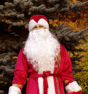 Богатый костюм Деда Мороза бархат,  стеганая подкладка НЕДОРОГО