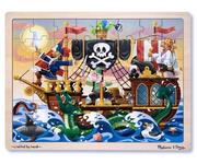Деревянный пазл Приключения пиратов (48 эл.)
