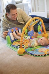 Новый развивающий Fisher Price Discover n Grow Kick and Play Piano Gym