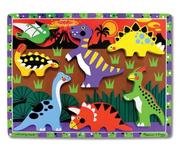 Рамка-вкладыш деревянная Динозавры