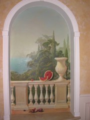 Художественная роспись стен и потолков детской комнаты Киев