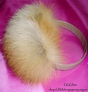 Меховые наушники из лисы Производители 