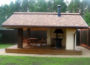 строительство беседок с барбекю в калининграде