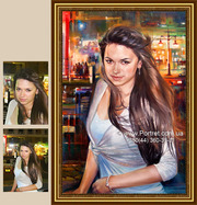 Заказать портрет в Киеве. Заказать портрет по фотографии Киев. Портрет