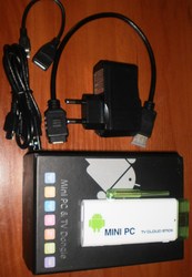 ТВ-приставка мини TV box mod.  V8 (Android 4.1.1)