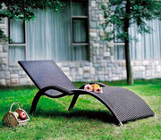 Шезлонг из техноротанга Meridian 