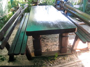 Продам стол садовый деревянный