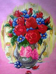 картина букет роз