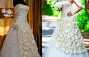 Эксклюзивное свадебное платье,  р-р 42-46;  цена - 2, 000 грн.,  торг