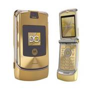 Телефон-Раскладушка Motorola RAZR V3i D&G Gold