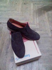 Кожаные туфли ручной роботы