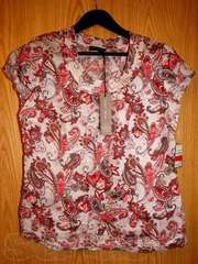 Кофточка НОВАЯ летняя 100% Лен Бренд C&A (Кофта Германия) 